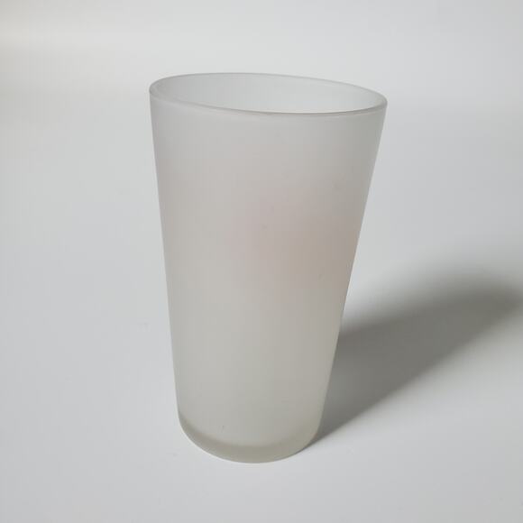 Hazel Atlas Vintage MCM Hand Painted Pink Roses Frosted Tumblers Set of 5 Drink - Picture 3 of 8